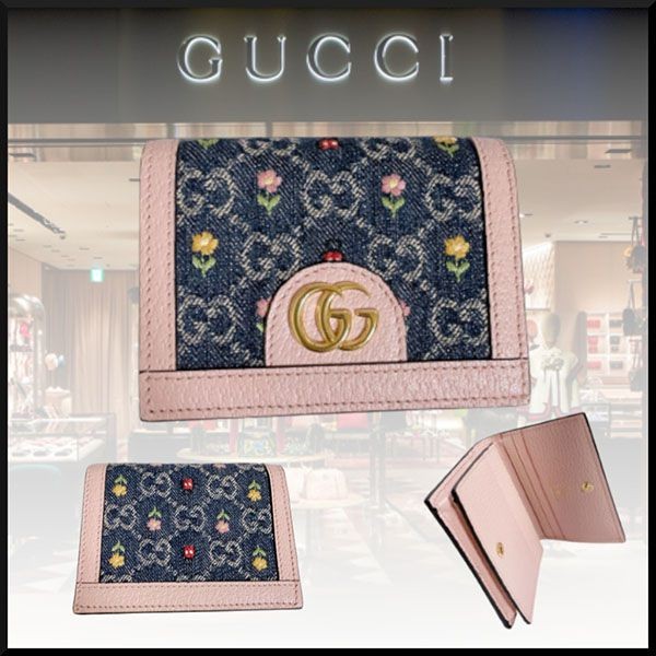 超希少！グッチ オフィディア カードケース ミニウォレット523155 2kqrj 8911