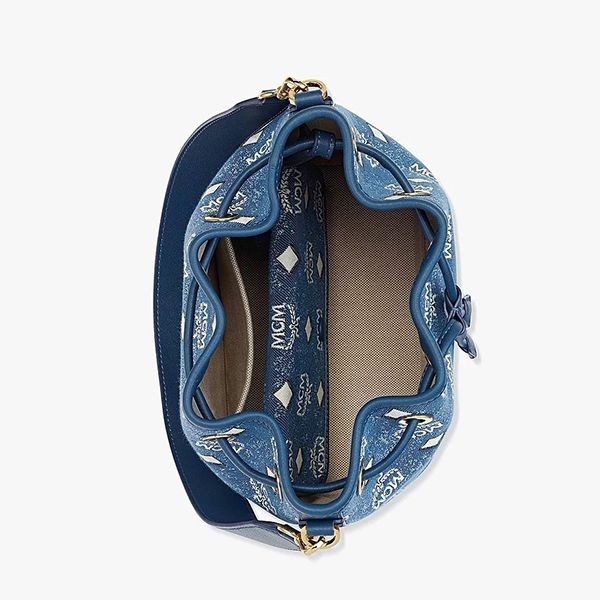 NEWカラー完売必須mcm 偽物 ヴィンテージデニムジャカードドローストリング MWDDSDU05LE001