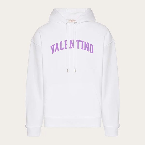 最新でオシャレヴァレンティノ コピー プリント コットン スウェットシャツ パーカー 2色