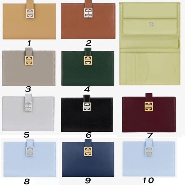 【奇跡の再入荷！即発送】ジバンシィ 偽物 4G レザーボックス ウォレット 財布 レザー BB60GZB15T-099