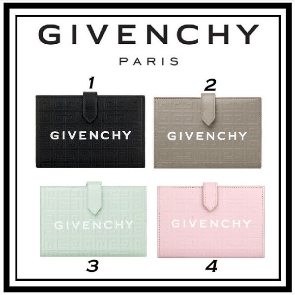 激安価格！ジバンシィ スーパーコピー 4G レザー Gカット ウォレット 財布