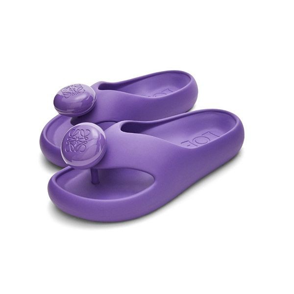 追跡付きで安心届けロエベ バブル トング スライド サンダル コピー 4色 L616S03X02