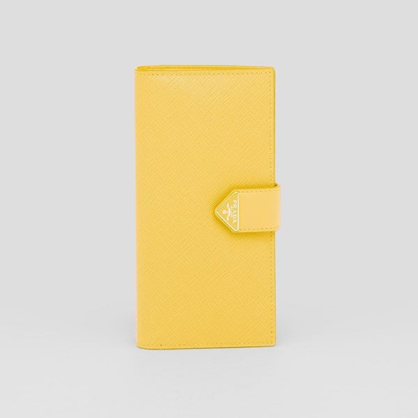 プラダ 偽物 サフィアーノxスムースレザー 財布 9色 1MV025_2DYG_F0002