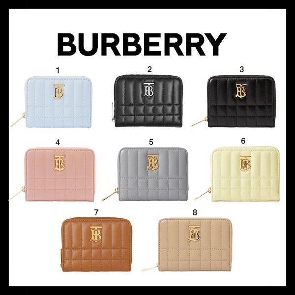 ☆超人気☆バーバリー 財布 偽物 キルティングレザー ローラ ジップウォレット 8色 80648251