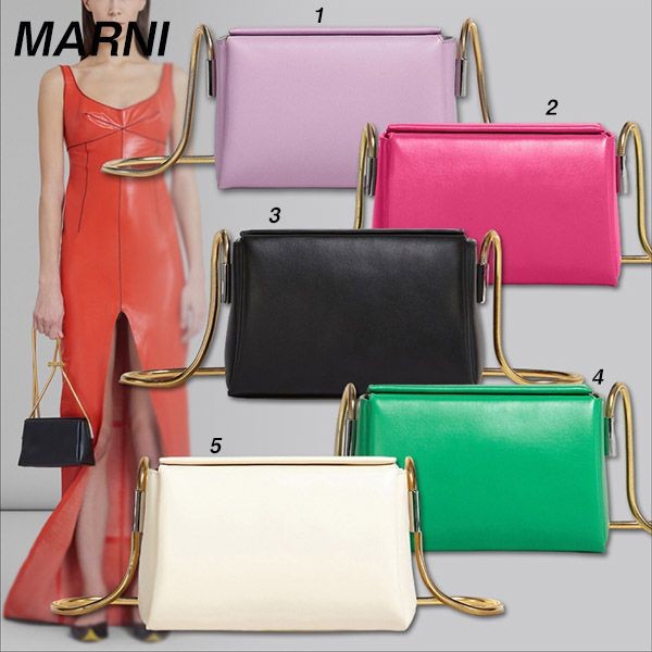 人気急上昇マルニ コピー カーフ レザー トグル ミディアム バッグ 5色 LV58900V61