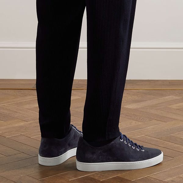 マノロブラニク 偽物 Semando スエード スニーカー