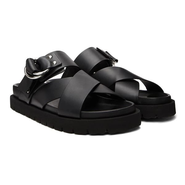 2023SSPIERRE HARDY コピー Cross Rider サンダル ブラック