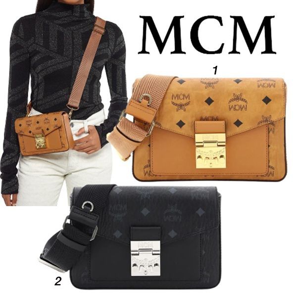 エムシーエム ユニセックス ミリー スモール クロスボディバッグ 偽物 2色 MMRBSME03CO001