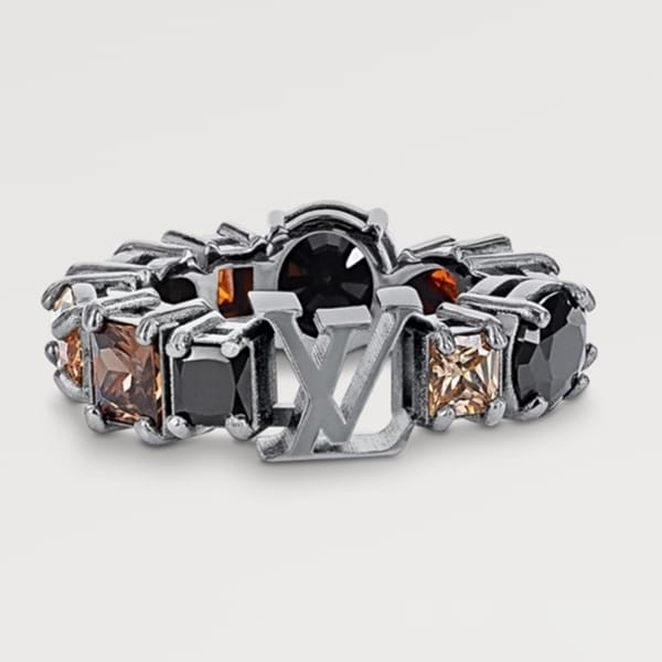 ★日本!!人気！ルイヴィトン リング LV ライト 指輪 偽物 ジルコン M1202M