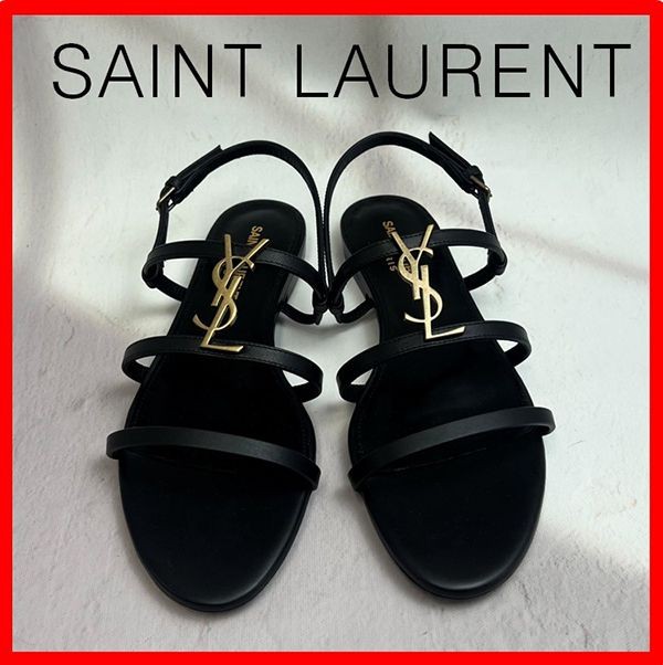 サンローラン カサンドラフラット サンダル 偽物652758 BDATT