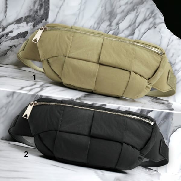 即発送ボッテガ ヴェネタ カセット キルティング ベルトバッグ 偽物 2色 755870VBO858803