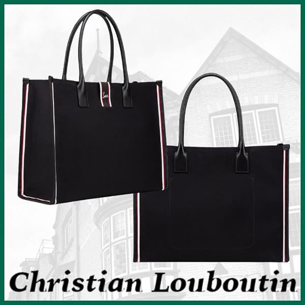 安いクリスチャンルブタン 偽物 Nastroloubi FAV XL トートバッグ 3235283H380