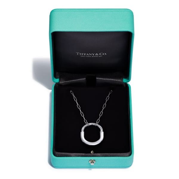 【山田涼介 愛用】 ティファニー ネックレス 偽物 ロック ペンダント（ミディアム）ダイヤモンドをセッティング 3色 72342143