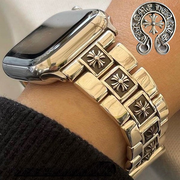 セール★アップルウォッチ クロムハーツ風 バンド コピー 44mm★c23082809