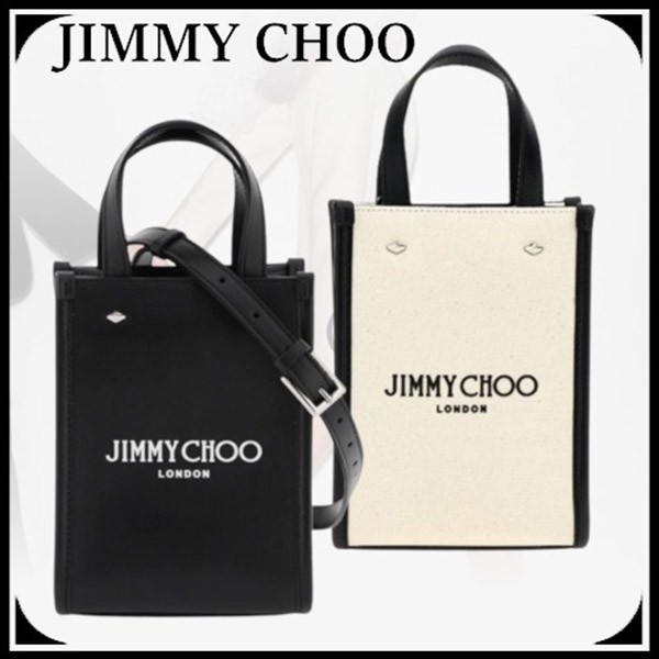 ジミーチュウ トートバッグ 偽物 ミニ N/S トート スタースタッズ MININSTOTECZM