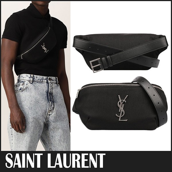 話題国内完売★サンローラン★ロゴベルトバッグ コピー★ショルダーバッグ c23082805