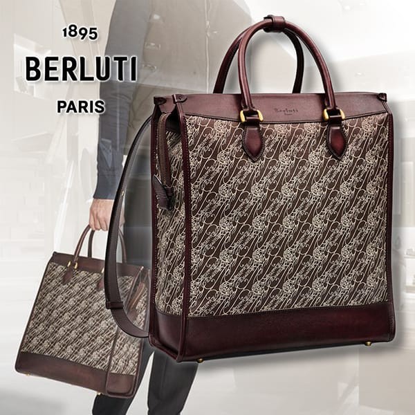 ベルルッティ 偽物 Cartable Toile Marbeuf バックパック キャンバス CARTABLE-T19