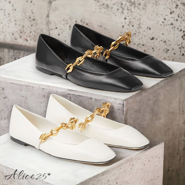 格安ジミーチュウ 偽物 ダイヤモンド ティルダ フラットシューズ DIAMONDTILDAFLATNAP010003