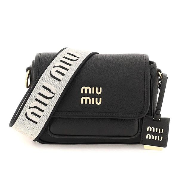 【VIPセールで入荷！】【ミュウミュウ】LEATHER CROSSBODY 偽物ショルダーバッグ10171