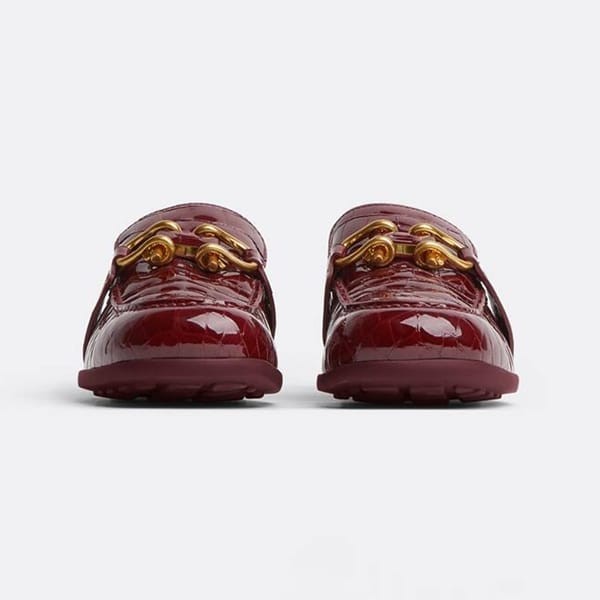 ボッテガ ヴェネタ 偽物 クロコダイル レザー ローファー 靴 2色 708902V2DW06084