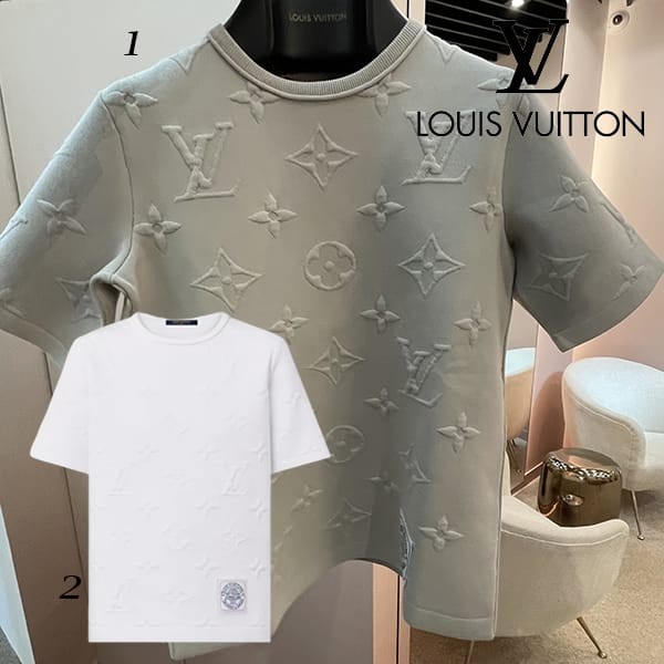 累積売上総額第１位！​ルイヴィトン 3D モノグラム Tシャツ 偽物 2色 1AC0VD