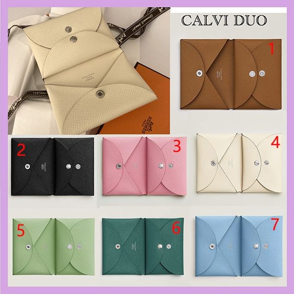 素敵な《エルメス》カルヴィ Duo カードケース コピーエプソン 色豊富H083035CK