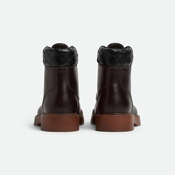 【ブティック】ボッテガ ヴェネタ ハドック レースアップ アンクルブーツ コピー2色 763713V2WT19013