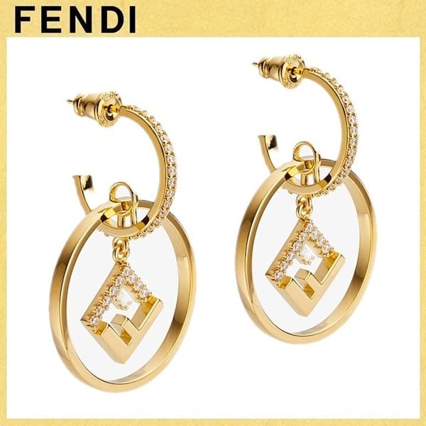 フェンディ フォーエバー ピアス 偽物 ゴールド 8AK343A44GF089U