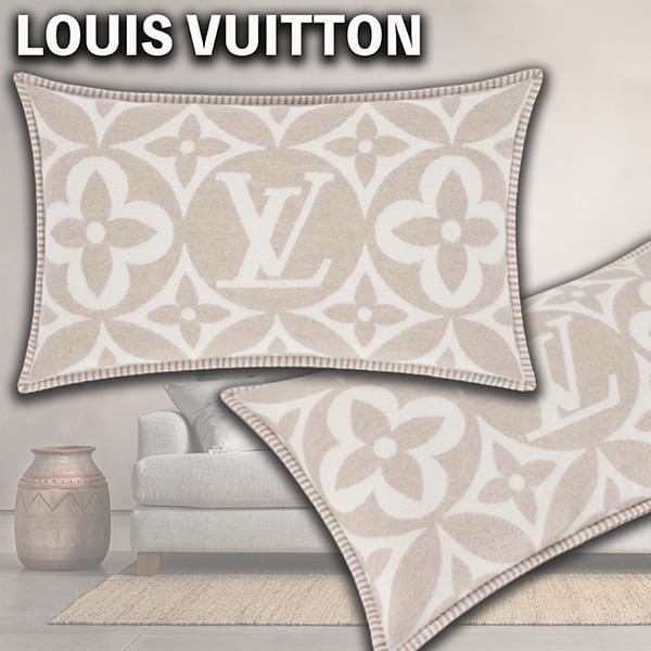 大人お洒落ルイヴィトン コピー クッション レクタングルLVメダリオン M79277