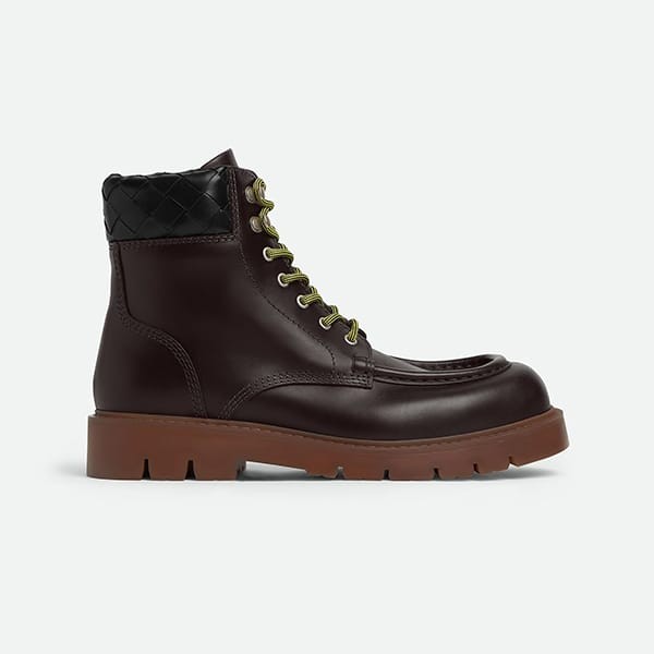 【ブティック】ボッテガ ヴェネタ ハドック レースアップ アンクルブーツ コピー2色 763713V2WT19013