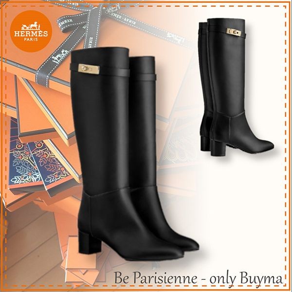 【即発】エルメス Story 50 ロングブーツ コピーカーフ ケリー付 洗練H212125ZG02