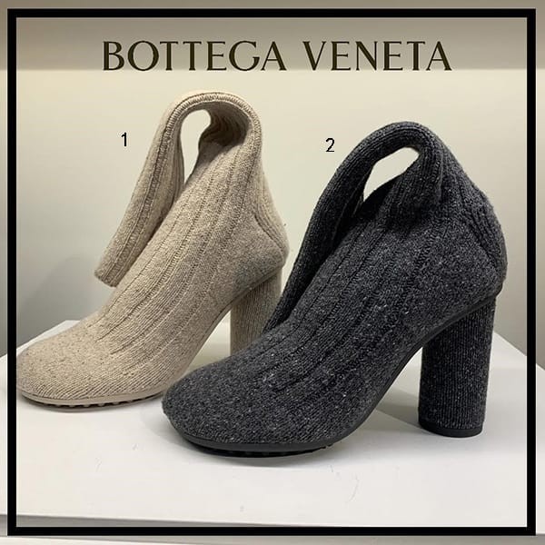 (セールで破格)ボッテガヴェネタ アトミック ソックス ニットウール ブーツ 偽物 2色 775456V3V002662