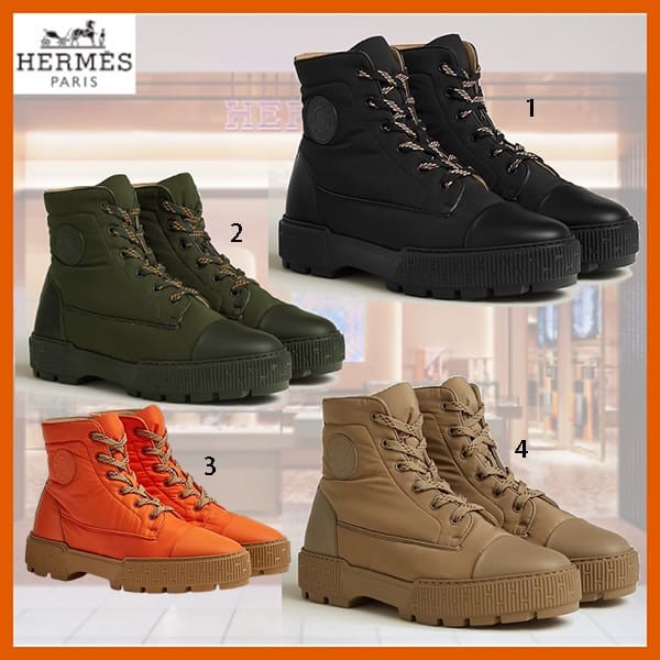 希少色エルメス スーパーコピー ショートブーツ フレッシュ 4色 H222960ZHC9400