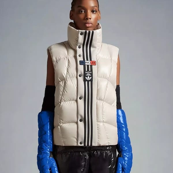 【セレブ多数愛用】モンクレール×アディダス 偽物 コラボ ボゾンロゴ入ダウンベスト Bozon 4色 I209S1A00011M2267335