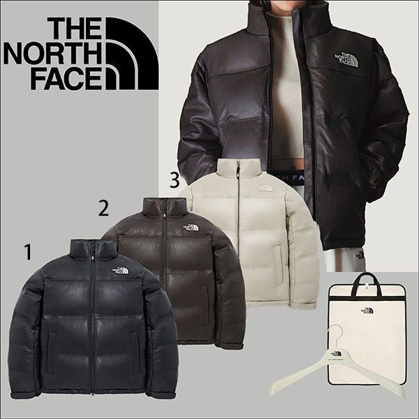 稀少ノースフェイス レザーヌプシダウンジャケット 偽物 NJ1DP57J