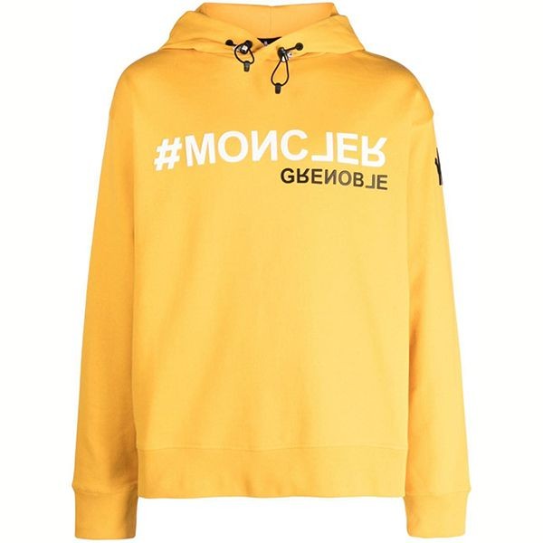 先取り！黒ダウンと◎モンクレール グルノーブル 偽物ロゴ パーカー フーディI20978G