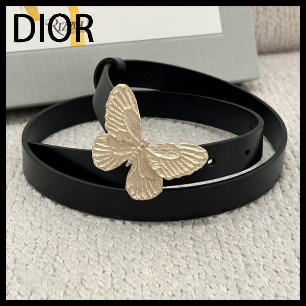 ディオール 偽物 METAMORPHOSE ベルト 蝶々 B04686WGH_M900