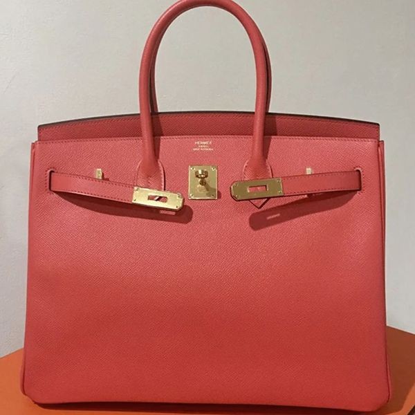  【Rose Jaipur】エルメス バーキン 35 コピー90001026