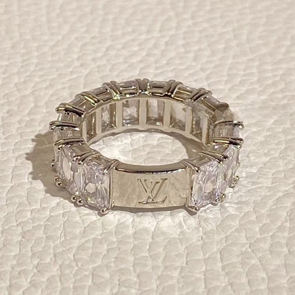 ルイヴィトン リング LV リフレクト 偽物 セット2 指輪 M1267L