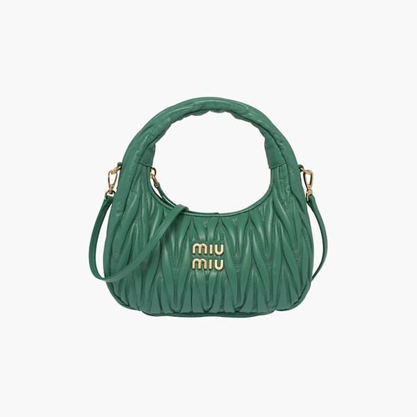 ミュウミュウ コピー  Wander ミニホーボーバッグ 12色 5BC125 miu23231