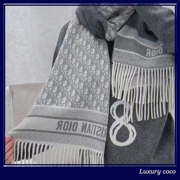 新作限定♪ディオール オブリーク マフラー 偽物【両面可愛い♡】25CDO309I093_C810