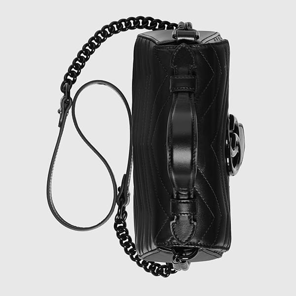 【かわいくて上品♪】グッチ スーパーコピー GG マーモント ミニ ハンドバッグ 702563 DTDFV 1000