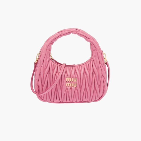 ミュウミュウ コピー  Wander ミニホーボーバッグ 12色 5BC125 miu23231