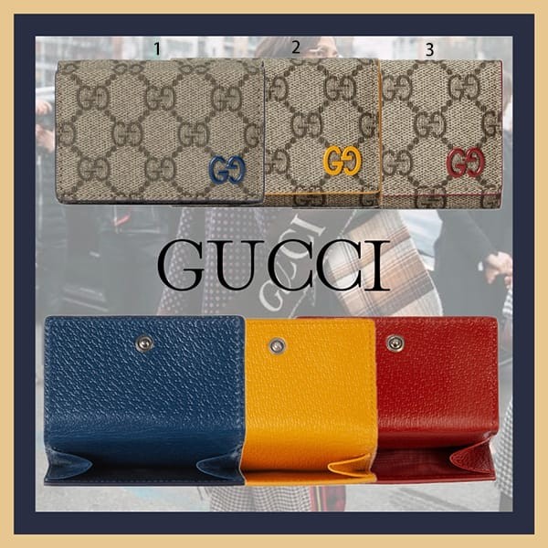 VIPセールグッチ 偽物 GG ディテール付き ミニ ウォレット 3色 768251FACQC9751
