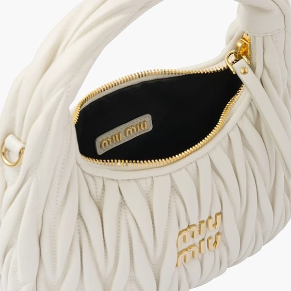 ミュウミュウ コピー  Wander ミニホーボーバッグ 12色 5BC125 miu23231