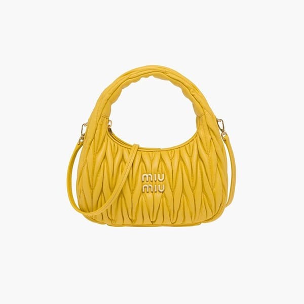 ミュウミュウ コピー  Wander ミニホーボーバッグ 12色 5BC125 miu23231