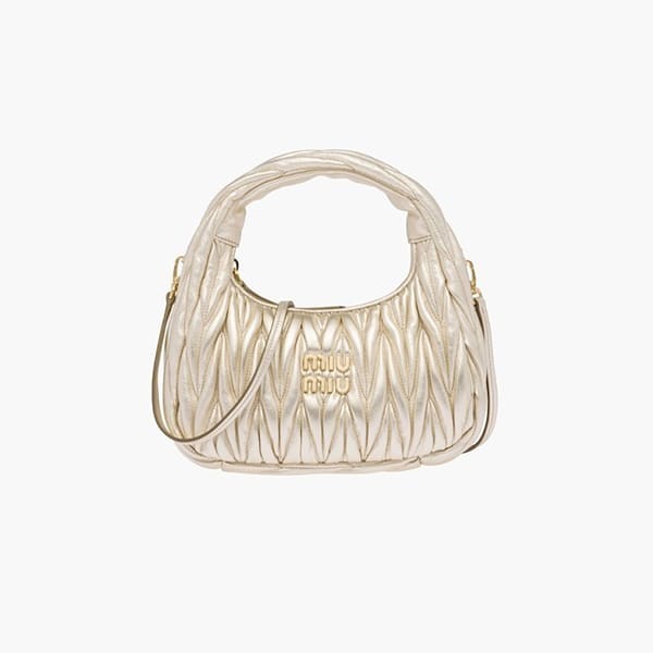 ミュウミュウ コピー  Wander ミニホーボーバッグ 12色 5BC125 miu23231