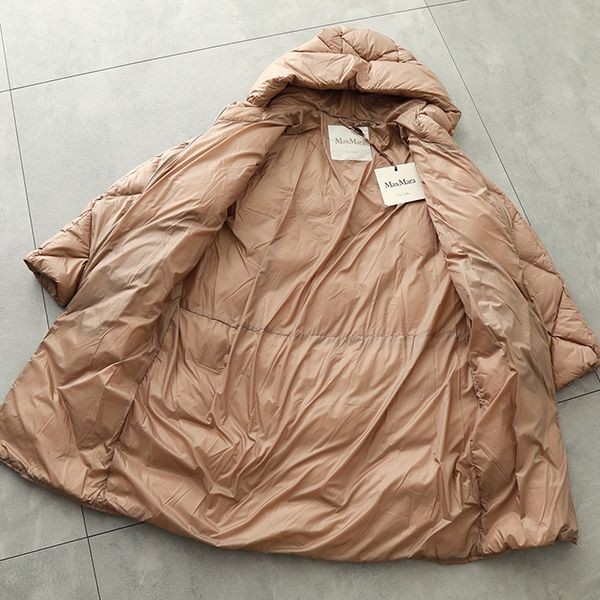 【即発】マックスマーラ ザ・キューブ ダウンコート 偽物TREFE フード付きma01113