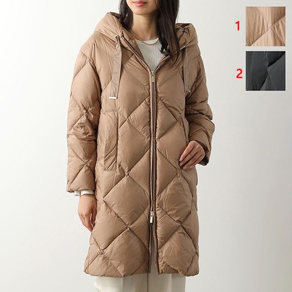 【即発】マックスマーラ ザ・キューブ ダウンコート 偽物TREFE フード付きma01113