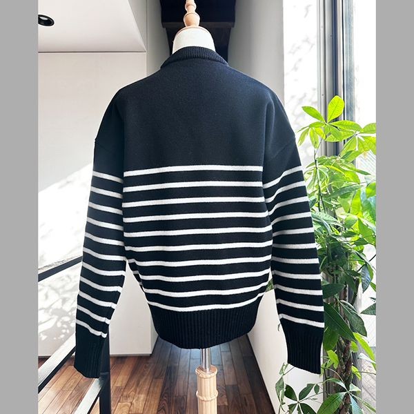 選べるお色アミ パリス DE COEUR ボーダー ニット セーター コピーam01113